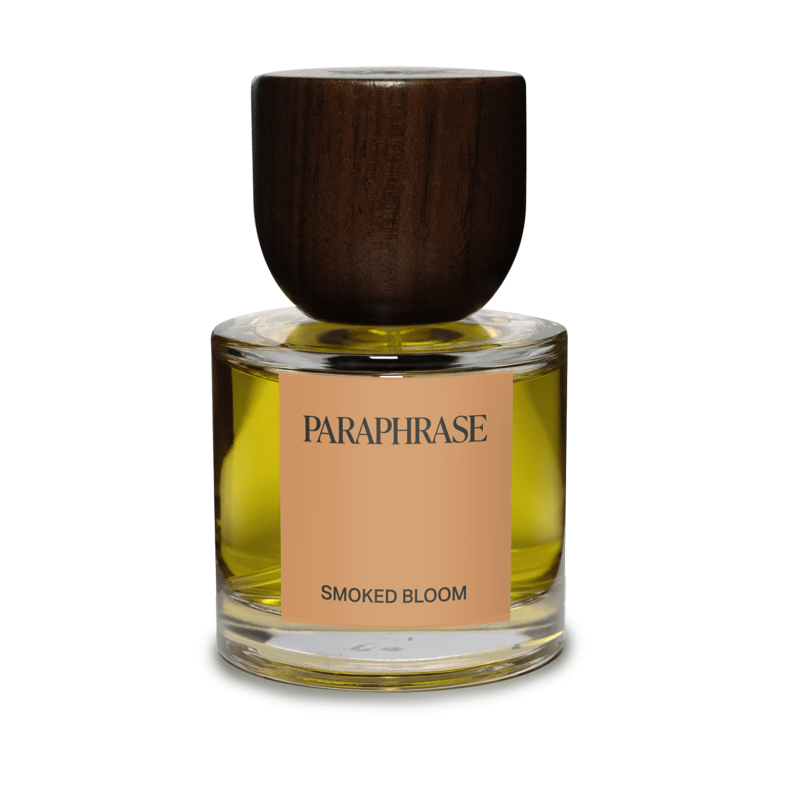 Paraphrase Smoked Bloom Eau de Parfum studio shot white background