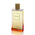 Cherigan Adhara Oud amber liquid perfume bottle with faceted base and gold cap