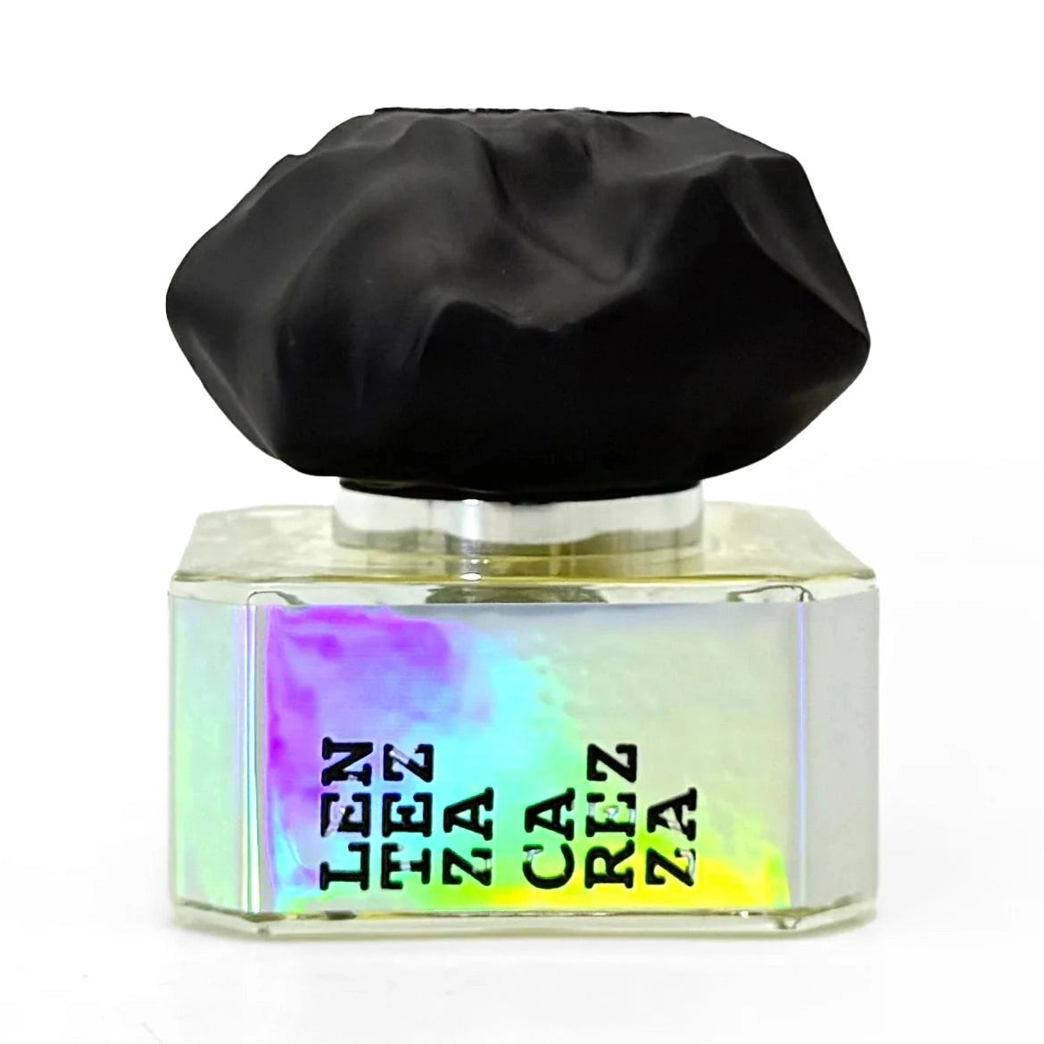 Filippo Sorcinelli Lentezza Carezza Extrait de Parfum in pale yellow glass with organic black cap