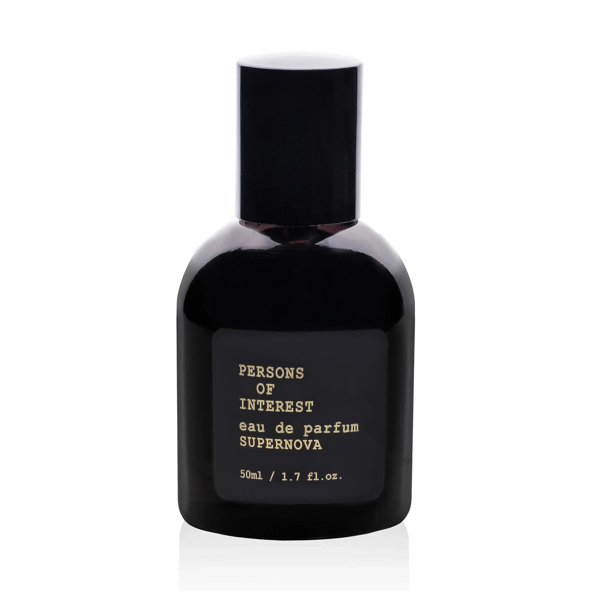 Persons of Interest Supernova Eau de Parfum 50ml black glass bottle with gold label