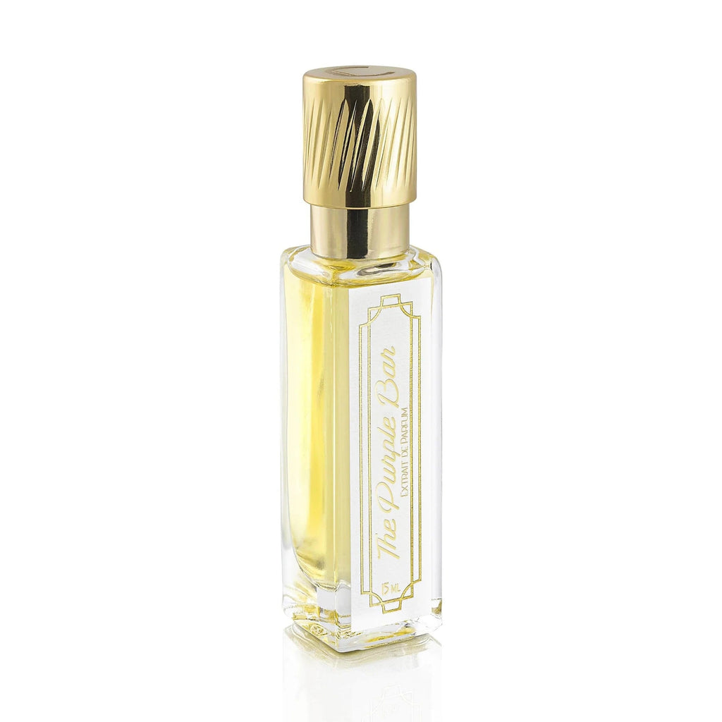 Cherigan The Purple Bar 15ml rollerball perfume with gold grooved cap